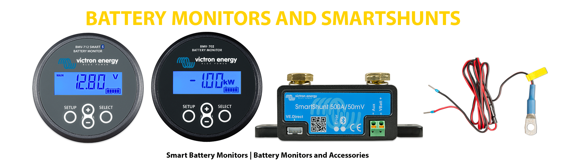 Battery monitors and SmartShunt