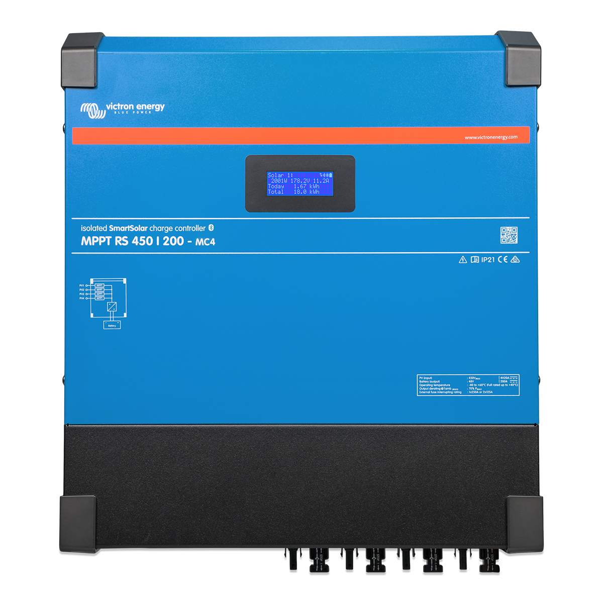 SmartSolar MPPT RS 450/200-MC4